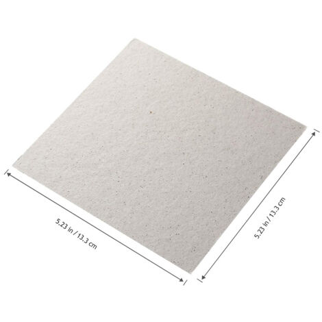 Feuilles Isolantes Mica pour Réparation Microwave (4pcs, 13x13 cm) (1/5)