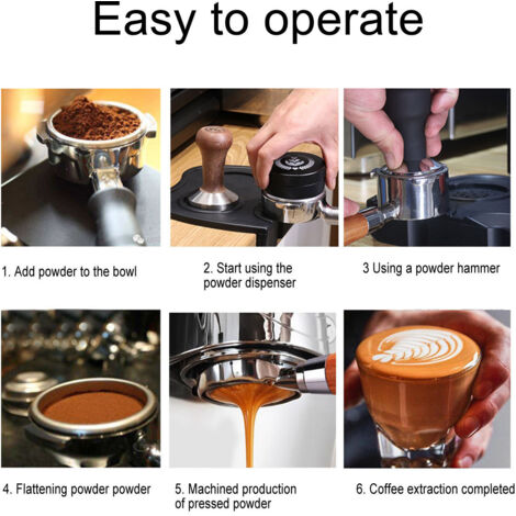 Portafilter Café Bottomless sans fond de 51mm Portafilter Handle Portafilter Café Bottomless sans fond de 51mm Portafilter Handle