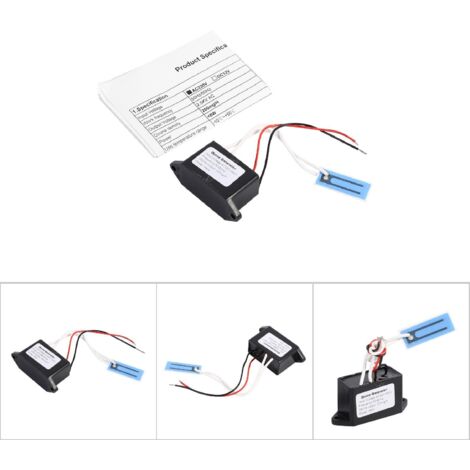 Kit DIY générateur d'ozone céramique pour purificateur air domestique 200mg/h 220V AC/12V DC 6.4cm composant de purification (1/5)