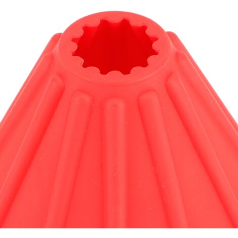 Filtre à Café Reusable Silicone Kit Mano avec Base Démontable [Set de Voyage] - 139g, Rouge (1/5)