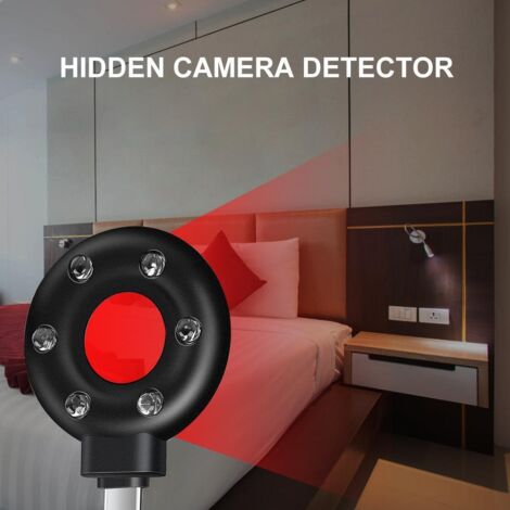 Détecteur de Caméra Miniature, Ultra-Léger et Portatif pour Smartphone avec 6 LED Rouge et Filtre Optique Avancé (1/5)
