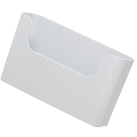 Boîte de Rangement Murale Adhésive en Plastique - Boîte Organisateur Murale pour Placard ou Porte de Cabinet (1/5)