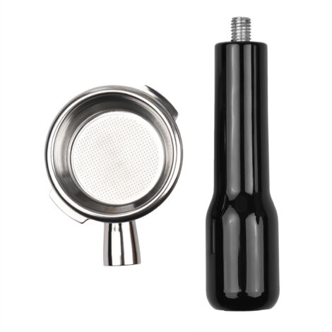 Portafilter Gaggia - 58mm Portafilter Sans Fond Noir avec manche ergonomique (1/5)