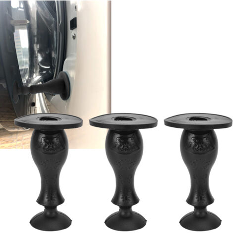 Arrêt Porte Machine à Laver - 3 Pcs - Support Door Stopper Prop pour Porte de Lavage Frontale - Matériau Caoutchouc Durable - Design Ventouse - Taille 8.5x5.2x3.3cm (1/5)