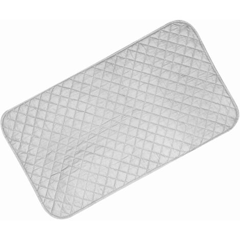 Protège-Coussin à Repasser Magnétique AntiGlissement en Coton 45x85 cm - Tapis Portable pour Voyage et Petit Espace (1/5)