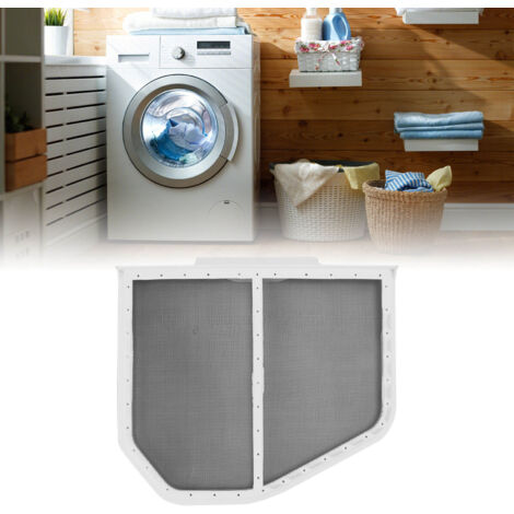 Filtre à lint pour sèche-linge W10120998 [ABS et mesh inox] avec barre de renfort pour efficacité maximale (1/5)