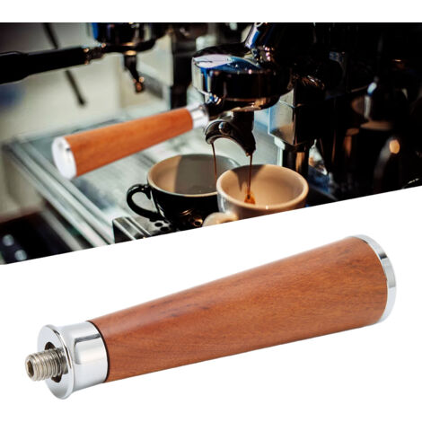 Portafilter pour Cafetière Italienne + Manche Bois Dalbergia Cochinchinensis M10 + Accessoire (1/5)