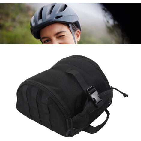 Sac de transport pour casque [Canvas] + Storage Bag + Modèle ajustable - Protection anti-rayures, doublure rembourrée, ajustable (389g/13.7oz, noir) (1/5)
