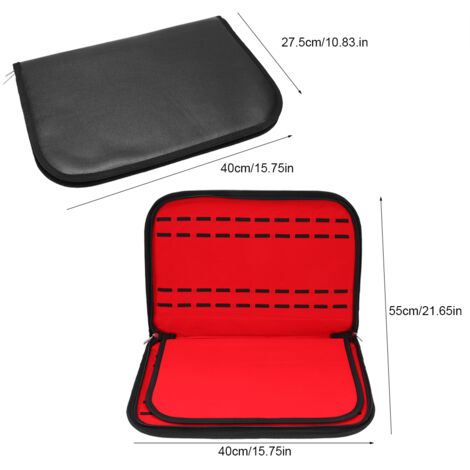 Boîte de rangement pour montres PU à 20 emplacements, étui organisateur avec fermeture zip pour collection, décoratif (1/5)