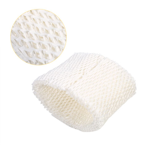 Filtre pour Humidificateur HU4801/HU4802/HU4803 - Carton Pâte Bois - Pièce Remplacement Absorbant Bactéries et Tartre - Blanc - 20cm x 13.5cm - 1 Pièce (1/5)