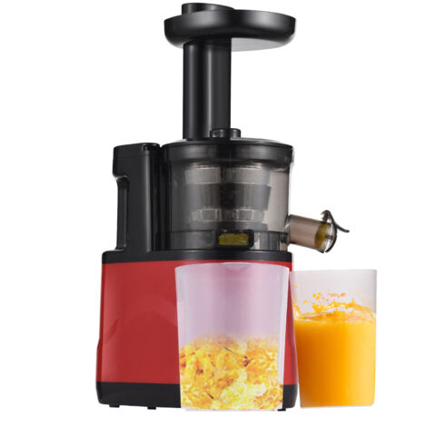 Extracteur à jus masticateur lent, Extracteur de jus à pressage lent avec moteur silencieux, facile à nettoyer, pour fruits et légumes, prise européenne (1/5)