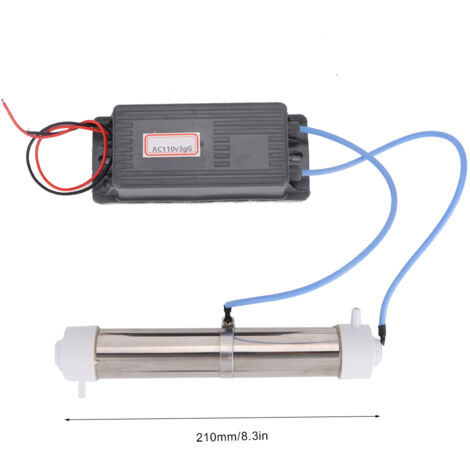 Générateur d'Ozone DIY Tube Ozone 3g AC 110V pour Purificateur d'eau et Plante