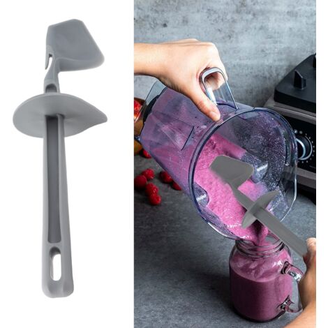 Scraper Silicone ÉcoSafe Purifi r.Résistant à la chaleur, ergonomique avec poignée PP pour malaxeur, 75g (1/5)