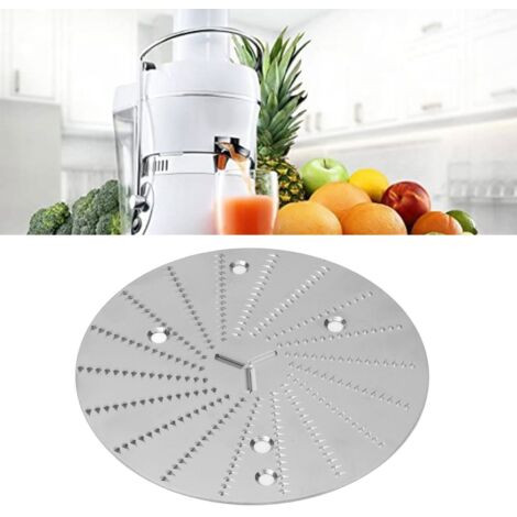 Lame de Coupe pour Extracteur de Jus, Shredder Blade Replacement Juicer Jack Lalanne Power, Stainless Steel Stable avec 1 Lame, 3 Vis et 1 Base, 172g (1/5)