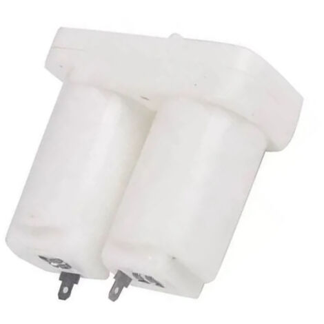 Boîtier de Batterie pour Chauffage Instantané / BoilerDepaso / Compatible Ascot Caloex Cinsa Foset Heatmaster / ABS Noir / 8.2x7.5x4cm / Pour 2 Piles D 3V (1/5)