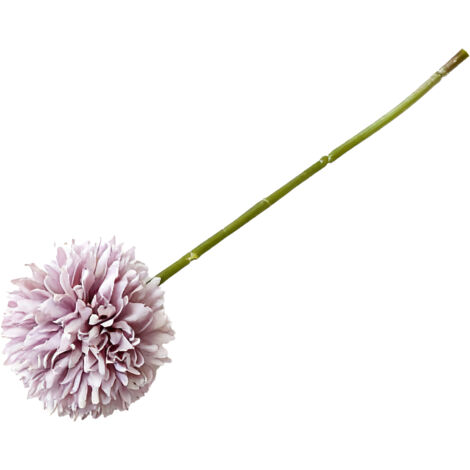 Fleurs artificielle hydrangée Bouquet simulation 29cm Chrysanthème Purple pour table salle (1/5)