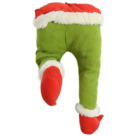 Décoration de Corps Elf pour Sapin de Noël ManoMano en Plush Souple 23x21x3cm Multicolore (1/5)