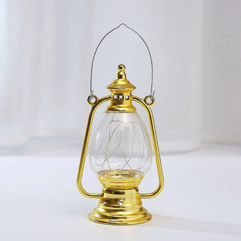 Mini Lantern Magic - Lanterne LED Enchantée pour Décor Écologique et Sécuritaire - Plastique, Lumière Naturelle, 1 Pièce (1/5)