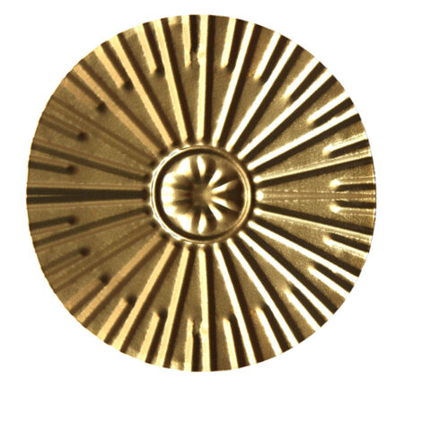 Décor mural métal or - Cadre fer décoratif - Modèle varié - Formes géométriques - Multiple tailles (13.5 à 25.5cm) - Collection unique - Décoration salon/chambre - Cadeau vintage (1/5)