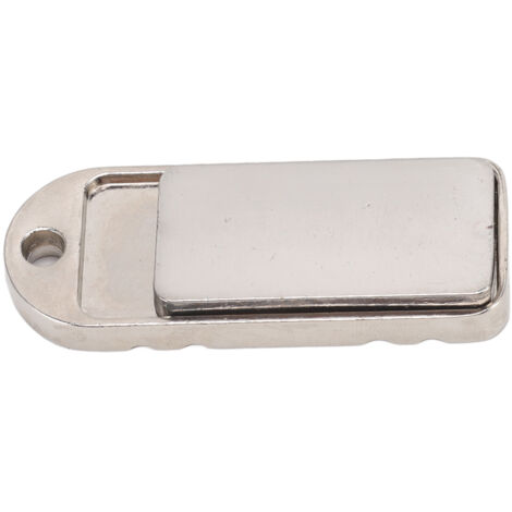 7JI Fidget Slider Card – Jouet Métallique EDC Magnétique, Anti-stress Pour Adulte, TDAH Et Anxiété, Avec Finition Brossée Et Motif Nid D’abeille