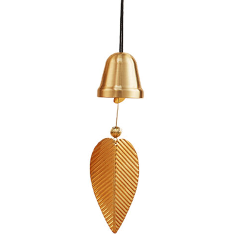 Carillon en Métal Gold 35cm - Décor d'Éxtérieur et Générateur de Bonheur (1/5)