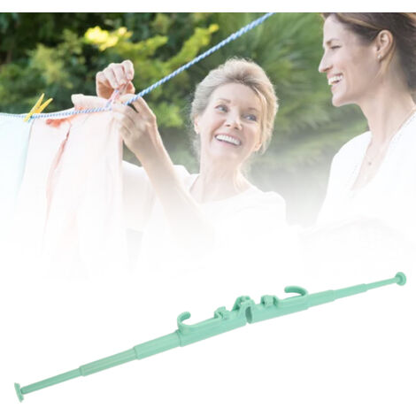 Cintre Voyage Portable Folding Cintre Plastique Adjustable Pliable Cadre Séchage de Vêtements pour Voyage Camping (1/5)