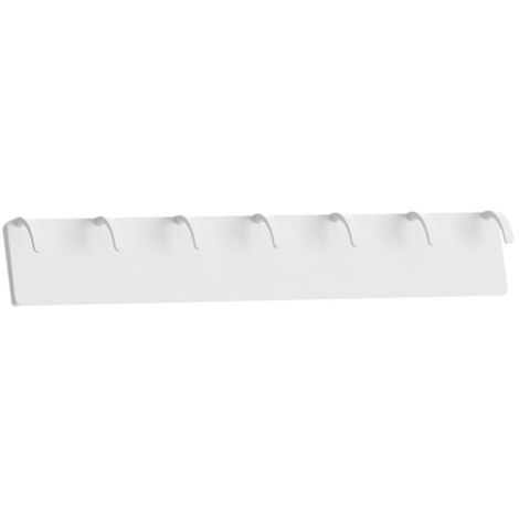 Crochet mural kitchen adhésif multifonctionnel plastique 316mm support sans perçage pour ustensiles spatules essuie-mains (1/4)