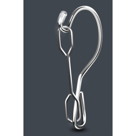Porte-serviettes drying rack en Acier Inoxydable 2 Étages 20 Pinces - Séchoir pour Serviettes, Sous-vêtements et Chaussettes (1/5)