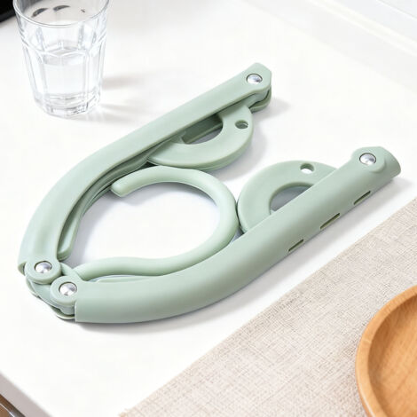 Cintre Multifonction Plastique Portable Folding Hanger (1/5)