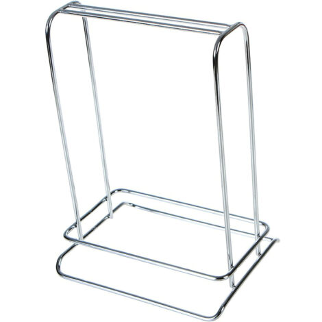 Porte-Hangers en Acier Inoxydable — Rack de Stockage pour Cintres — Organisateur Solide pour Placard ou Balcon — Stockeur Pratique pour Cintres Bois et Plastique (1/5)