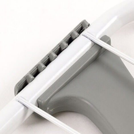 Séchoir Portable pour Cintres Réglable et Pliable pour Balcon Fenêtre Gris (Metal ABS 16cm 5kg) (1/5)