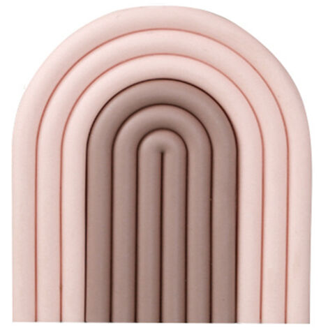 [Dessous de verre] [TPR] [Protection thermique] - Coussins isolants thermiques résistants à 220°C, anti-dérapants et durables pour pots et soupières. Matériau TPR imperméable et lavable, lot de 1. (1/5)