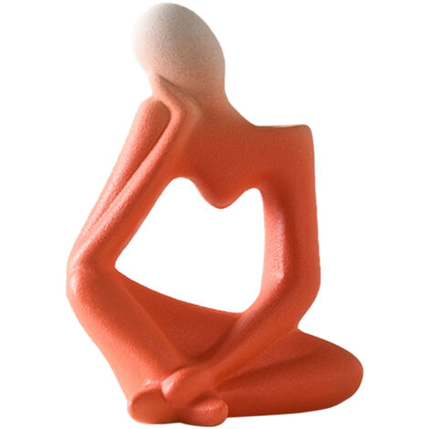 Statue Pensée Pensée abstraite: Statue Pensée pour vase, décorer office, cadeau maison, figurine Pensée, élégant Pensée (1/5)