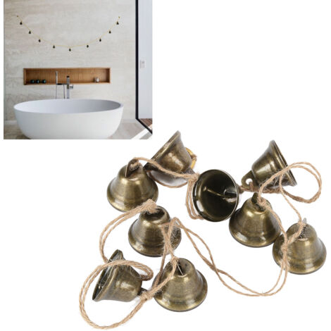 Cloche en Cuivre Anti-Corrosion Sonore - Belles Pour Décorations de Mariage et Fêtes DIY - Accessoires Ornementals Festifs (1/5)