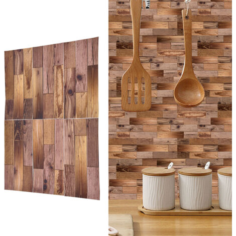 [Décor Peel & Stick Premium PVC] Auto+ 390/30cm [Adhésif Bois Résistant] (1/5)