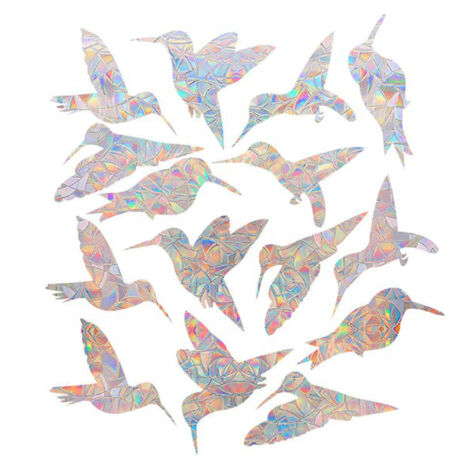 [Clings statiques fenêtre] [Rainbow] [PVC 50g multicolores 1x Set] 彩虹贴纸 (1/5)