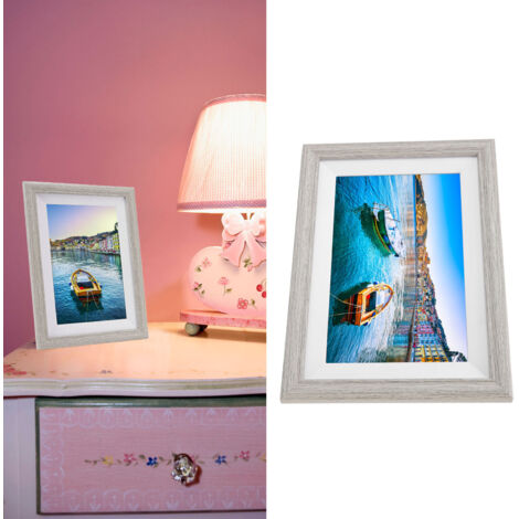 Cadre Photo Digital Blanc WiFi 10" avec Transmission Vidéo et Écran Tactile pour la Maison 100‑240V AU Plug (1/5)