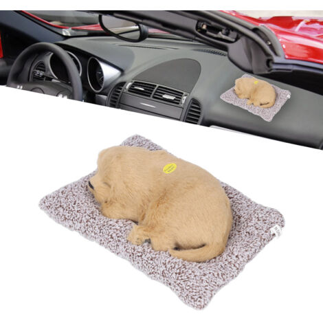 Jouet pour chien simulation Labrador - Chien peluche sonore 7x21cm, cadeau enfant décoration intérieure/auto, activé par batteries LR41 intégrées (1/5)