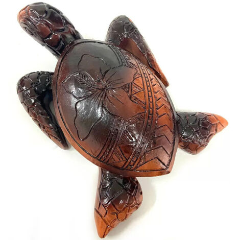 Statue de Tortue en Résine pour Jardin [Turtle Sculpture] + [无品牌] + [TA05] + Décoratif, Durable (1/5)