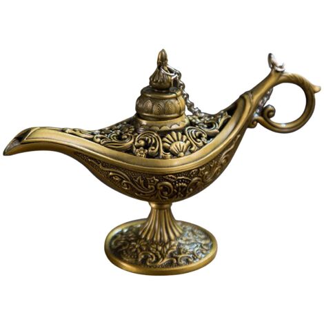 Lampe Décorative en Zinc Aladdin Magique Bronze de Collection 11.5cm

Lampe Décorative en Zinc Aladdin Magique Bronze de Collection 11.5cm

Lampe Décorative en Zinc Aladdin Magique Bronze de Collectio