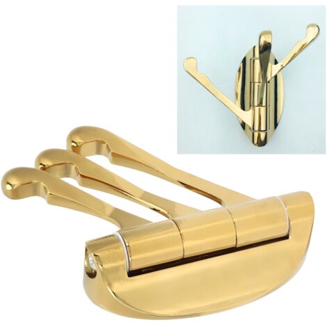 Patère Murale Rétractable 180° - Zinc Alloy - Pack 1 (1/5)
