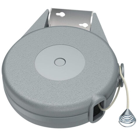 Ligne Retractable Outdoor 49.2ft ABS PVC Portative pour Camping et Balcon Max 30 Pounds (1/5)