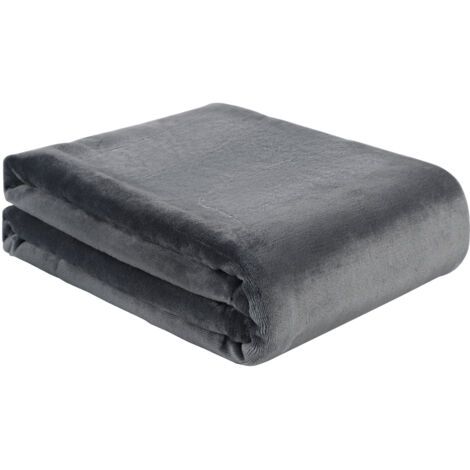 [Électric couverture chauffante USB][Couverture chauffante intelligente][Taille 140x80cm][Dark Grey] (1/5)