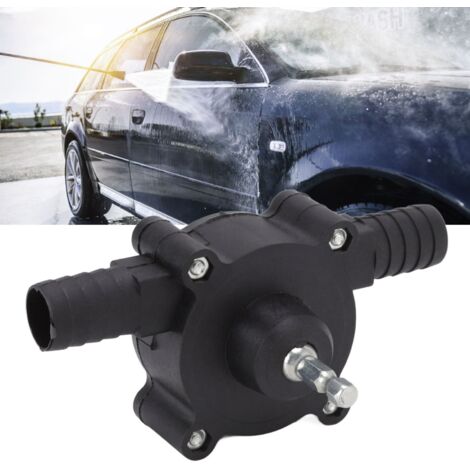 Pompe à fluide manual pour bricolage [Transfer Pump Tool] - pompe autonome avec grande débit, plastique résistant, 7 accessoires, 220g