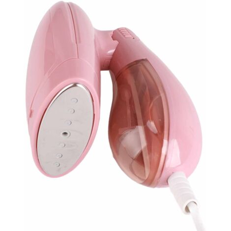 Vapeur à Main 1500W Fer Pliant Portable EU Plug Rose - Décoration de Vêtements avec Performance Élevée et Conception Compacte (1/5)