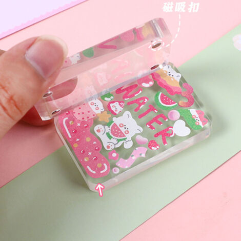 Cadre pour Cartes Support Acrylique Transparent Cadre DIY Décoratif Compact (1/5)