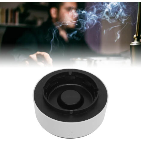 Cendrier Purificateur d'Air 2 en 1 - Grey, ABS, Purification Double Fonction avec Filtres Remplaçables, Switch One Button (1/5)