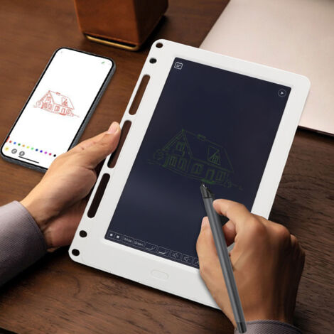 [Tableau d'écriture digital] + [Masterben] + [BT5.0] + [Stylo intelligent réutilisable] - Tableau intelligent avec stylo AI et APP, synchronisation réelle, traduction texte et partage instantané, supp (1/5)