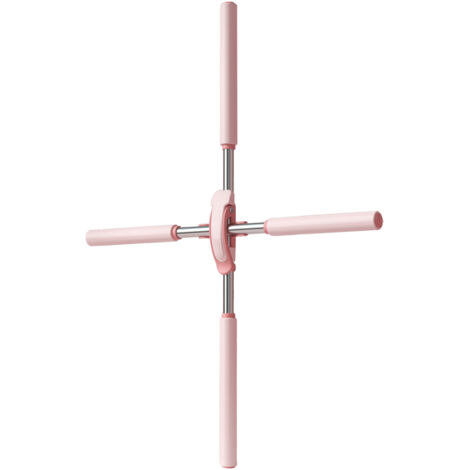 Redresseur de Posture - Réducteur de Douleurs pour Cervicales et Dos - Adulte/Jeune - Inox/Toile - Rose/Bleu/Vert - Longueur 54-86cm - 580g - Unitaire (1/5)
