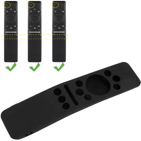 Housse de Protection Silicone pour Télécommande Samsung BN59 Noir (1/5)